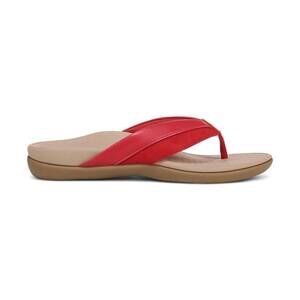 NEW VIONIC women's shore strap sandals in fruit punch suede